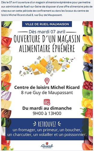 MAGASIN EPHEMERE RUEIL 2000